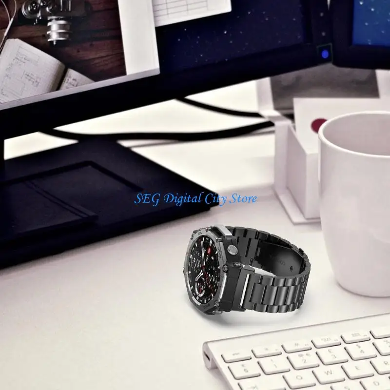 

U75B Stainless Steel Watch Band for 3 Watch Quick Release Strap Band Watch Accessory