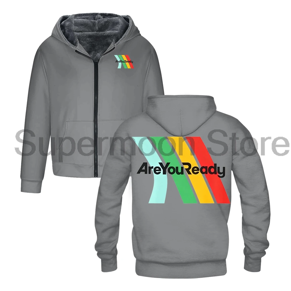 ARC Raiders AreYouReady سستة هوديس 2025 لعبة ساخنة طويلة الأكمام الشارع الشهير النساء الرجال سترة سترات الشتاء ملابس خارجية معطف #1