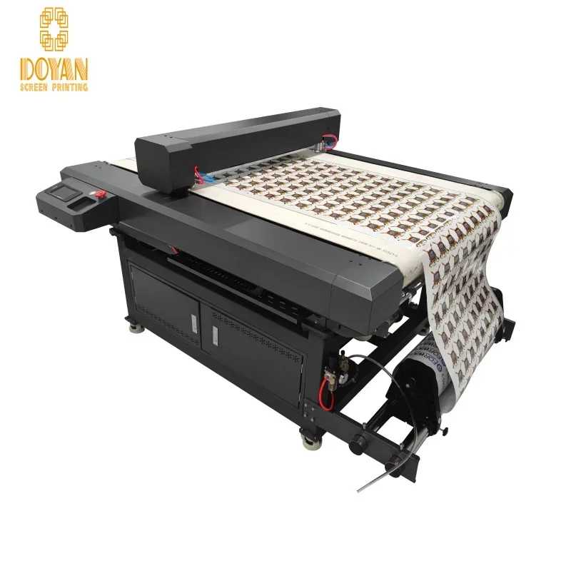 Roll to Roll UV DTF Platform Label Die Cutting Machine CNC Flatbed Cutting Machine Plotter for PVC Crystal label Cardboard Box