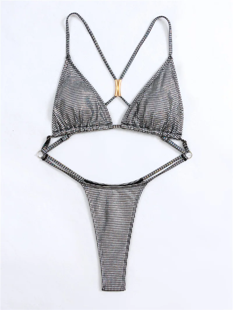 2026 Hollow Backless Sexy Swimsuit Summer Swimwear Women Mujer Trikini Maio Biquini Badpak Maillot Femme