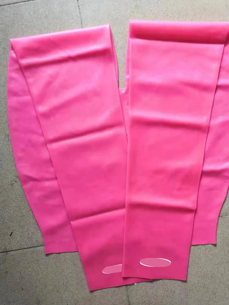 Latex Natural Trousers Rubber Foot Pants Step foot leggings Pantyhose mould or custom-made