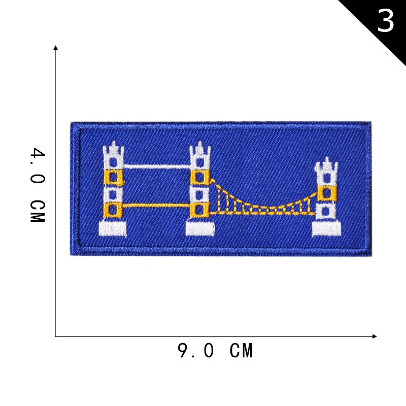 熱接着剤バッジアクセサリーを縫うためのアイロンパッチ,縞模様,DIY,go,キャンプ用刺embroideredパッチ