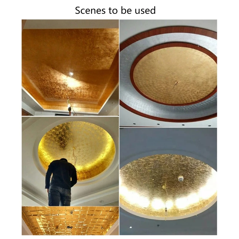 Professional Gilding Adhesive Top Coat Varnish Water-Based Gold Leaf Epoxy Resin Fit for Furniture Decoration