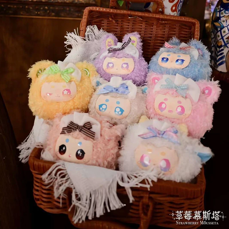 

KOLULU Stra Wberry Mousseta Baking Workshop Series Blind Box Mystery Box Caixa Caja Dolls Gift Anime Action Figure Toys