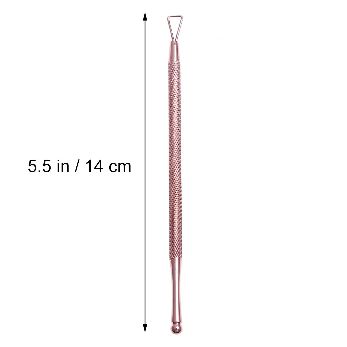Nail Varnish Remover Gel Polish Planer Cuticle Pusher Trimmer Stainless Steel Golden Manicure Tools Portable Use