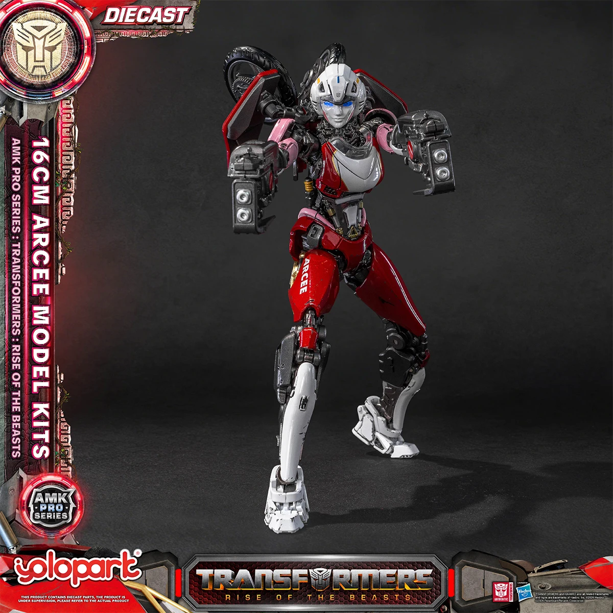 HIPLAY Yolopark Mecha Arcee AM - đánh giá và giá Model Kit Yolopark