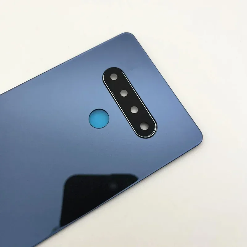 Sostituzione per LG Stylo 6 Q730 Custodia Copribatteria Cover posteriore Custodia posteriore Telaio Shell Style 6 K71 con obiettivo fotocamera