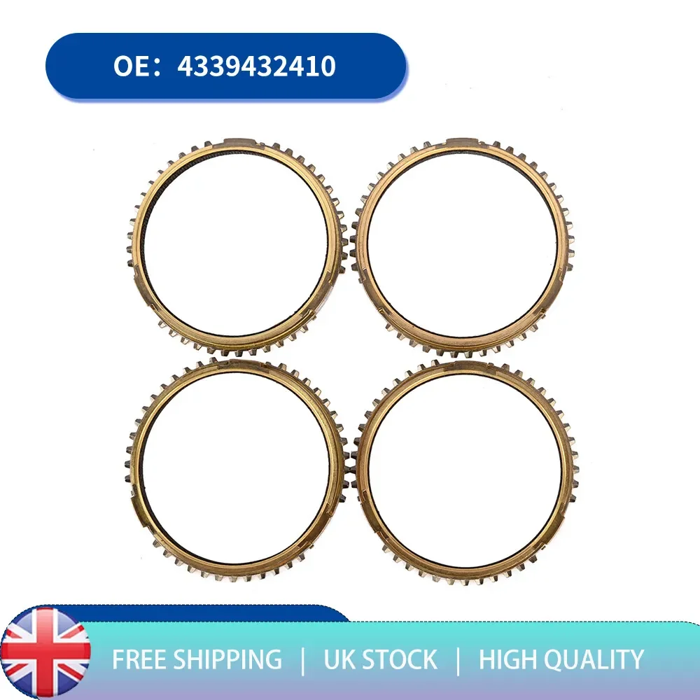 

4PCS Hight Quality Gearbox Synchro Rings For Hyundai Tucson IX35 4339432410FFF Gearbox Synchro Rings Automobile Accessories