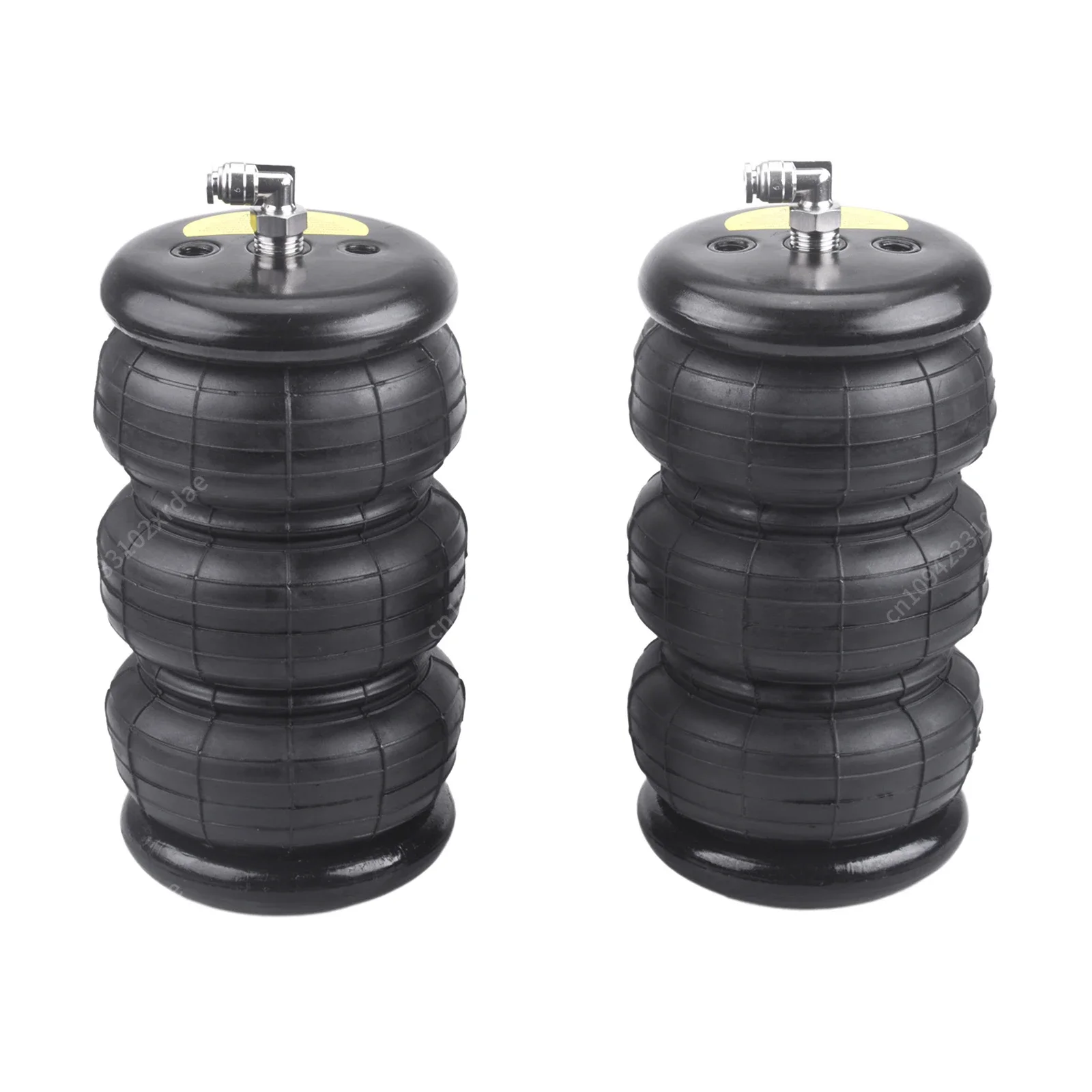 NewNew 2 قطعة 3E2200 الروتاري المموج الأنابيب موصل سريع SS304 الأسنان 1/4 الموضوع ثلاث عجلات تعليق أجزاء مع المطاط الهواء Li