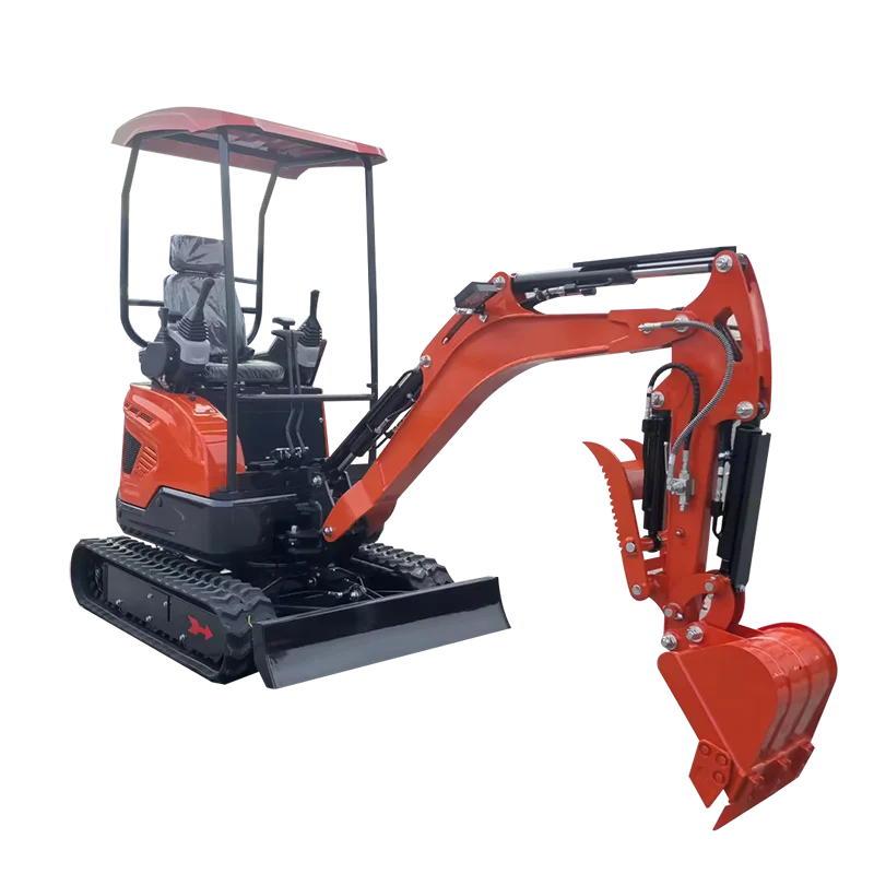 Customized Mini Excavator 1Ton 1.5Ton 1.8 Ton Crawler Digger Cheap For Sale Excavator For Home Farm With CE EPA Certification