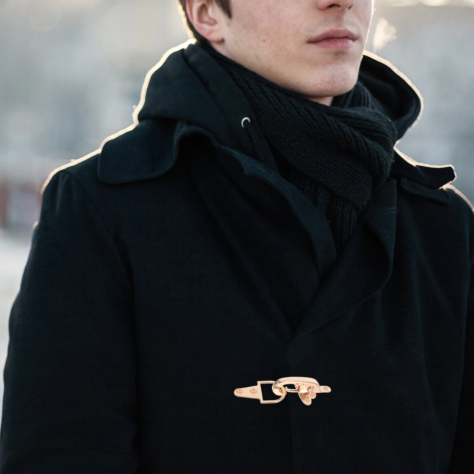 1 مجموعة وزرة معدنية أبازيم الملابس والاكسسوارات التعشيق إغلاق للمعاطف البلوزات أحزمة ملابس خارجية استبدال تبديل مشبك