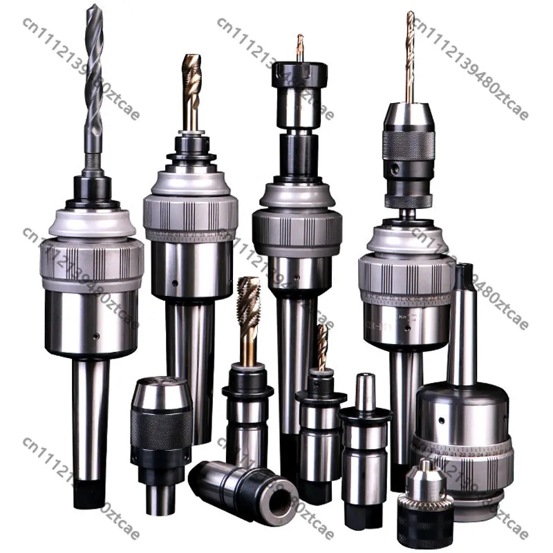 Quick-Change Tapping & Drilling Chuck Set for Radial  Machine, Torque Overload Protection, Tap Collet & Drill Sleeve