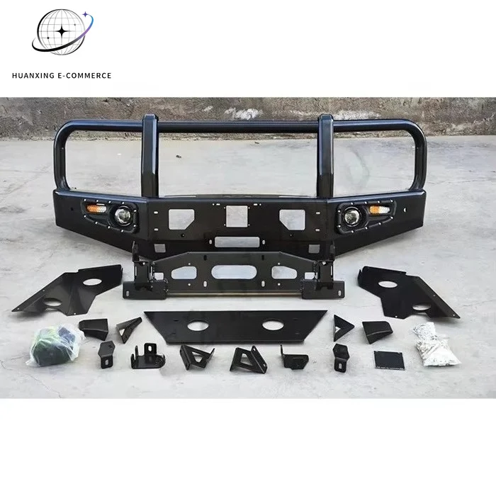 New GZDL4WD Steel Front Bull Bar Bumper for 2023 for Ranger T9 Body Kit with Triple-loop BullBar Accessories Customization
