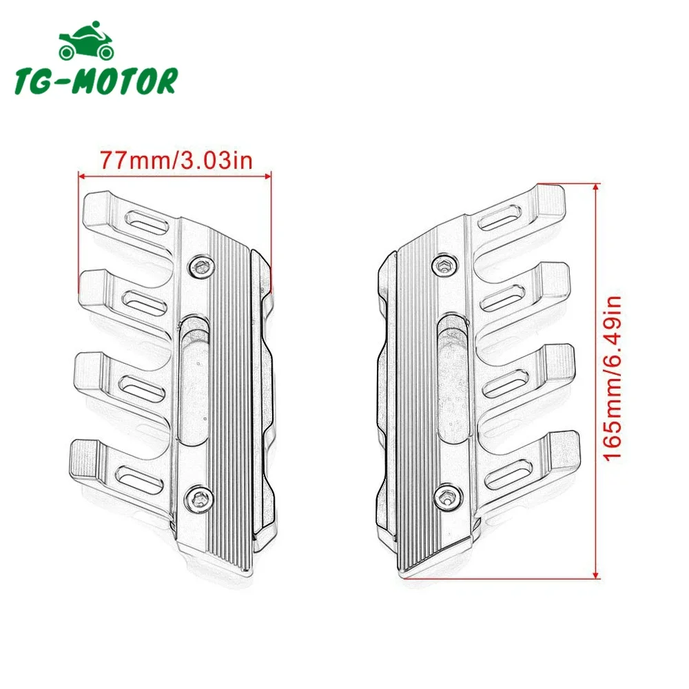 TG-Motor For KYMCO Agility City 125 200 Xciting S400 SYM Symphony 50 125 JET 125 200 Motorcycle CNC Mudguard Front Fender Guard