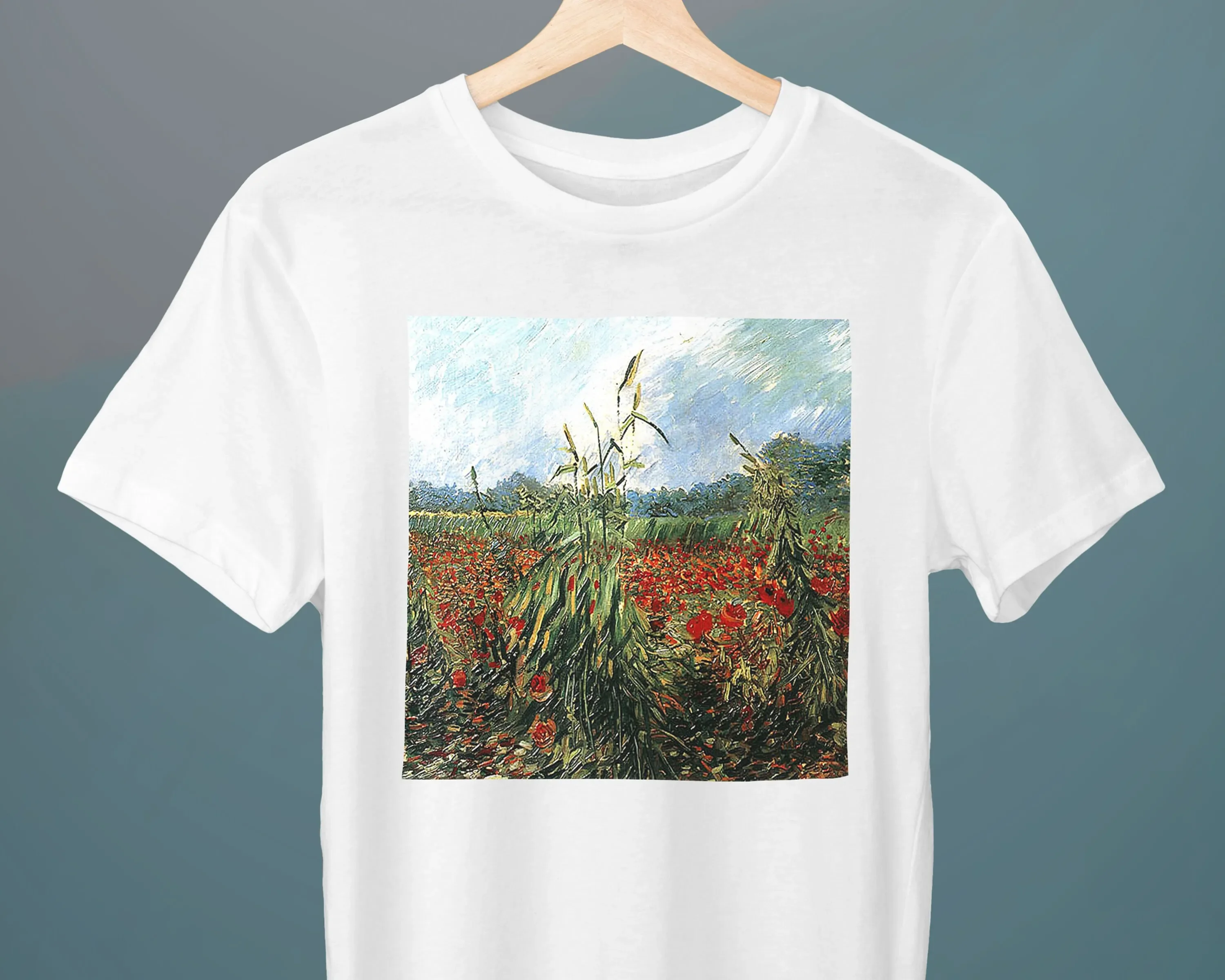 Green Ears of Wheat Vincent Van Gogh Unisex T-shirt