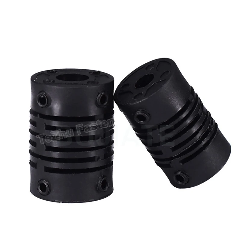 1PC Bore 4x4mm 6x6mm 8x8mm Nylon Plastic Flexible Couplings Coupler Coupling Encoder Elastic Motor Coupling