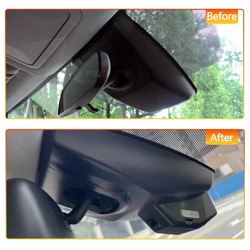 4K 2160P جهاز تسجيل فيديو رقمي للسيارات التوصيل والتشغيل داش كام UHD كاميرا واي فاي مسجل فيديو لتويوتا Rav4 2019-2021 5th Gen/Venza Harrier 2021 2022 #2