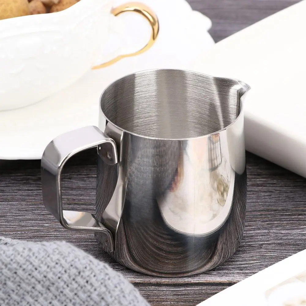 

Milkshake Tools Apparatus Cup Craft Pitcher 150ML Pot Cappuccino Stainless Steel Frothers Milk Jugs Coffee Pull Flower Tool