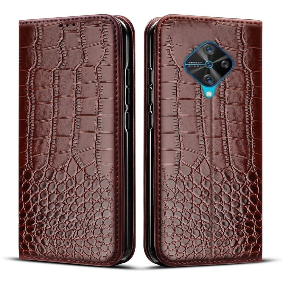 For Vivo V17 Case For Vivo 1920 TPU Wallet Leather Flip Phone Case For Vivo V17 Russia Vivo S1 Pro Fundas V1945A V1945T Case