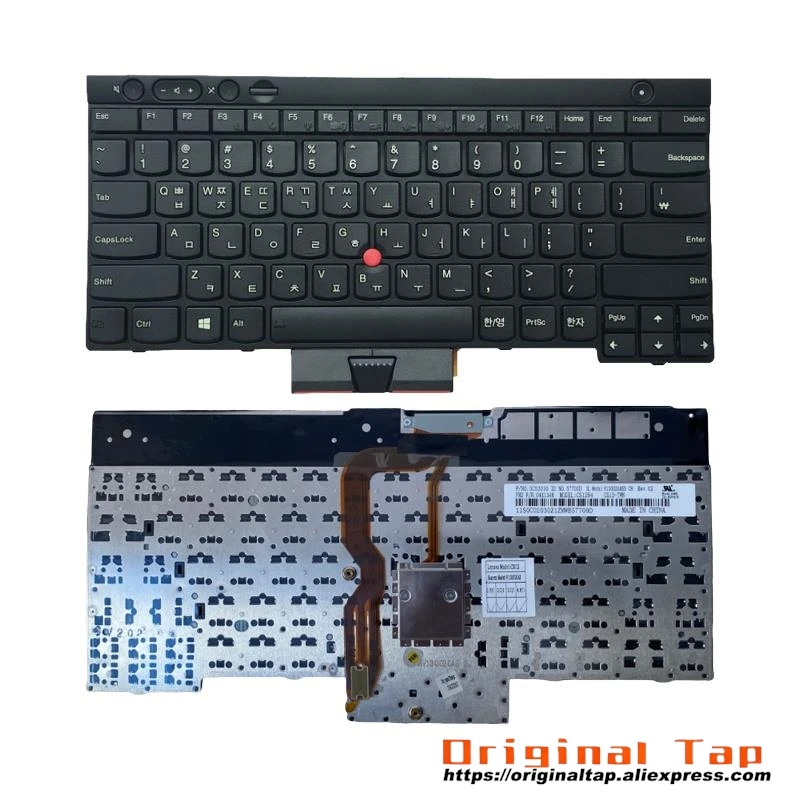 KR Korean Keyboard for Lenovo Thinkpad L430 L530 T430 T430s T530 W530 X230 X230t 04X1233 04Y0634 04X1347 04Y0597 04Y0522 04X1309