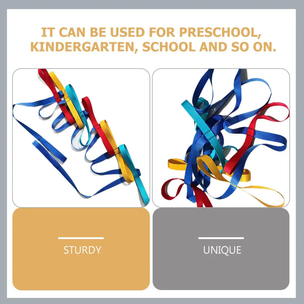 Corde de marche pour enfants d'âge préscolaire, 2 pièces, laisse à main de sécurité pour enfants en bas âge, corde antilost, laisse de poignet de marche en plein air pour groupe