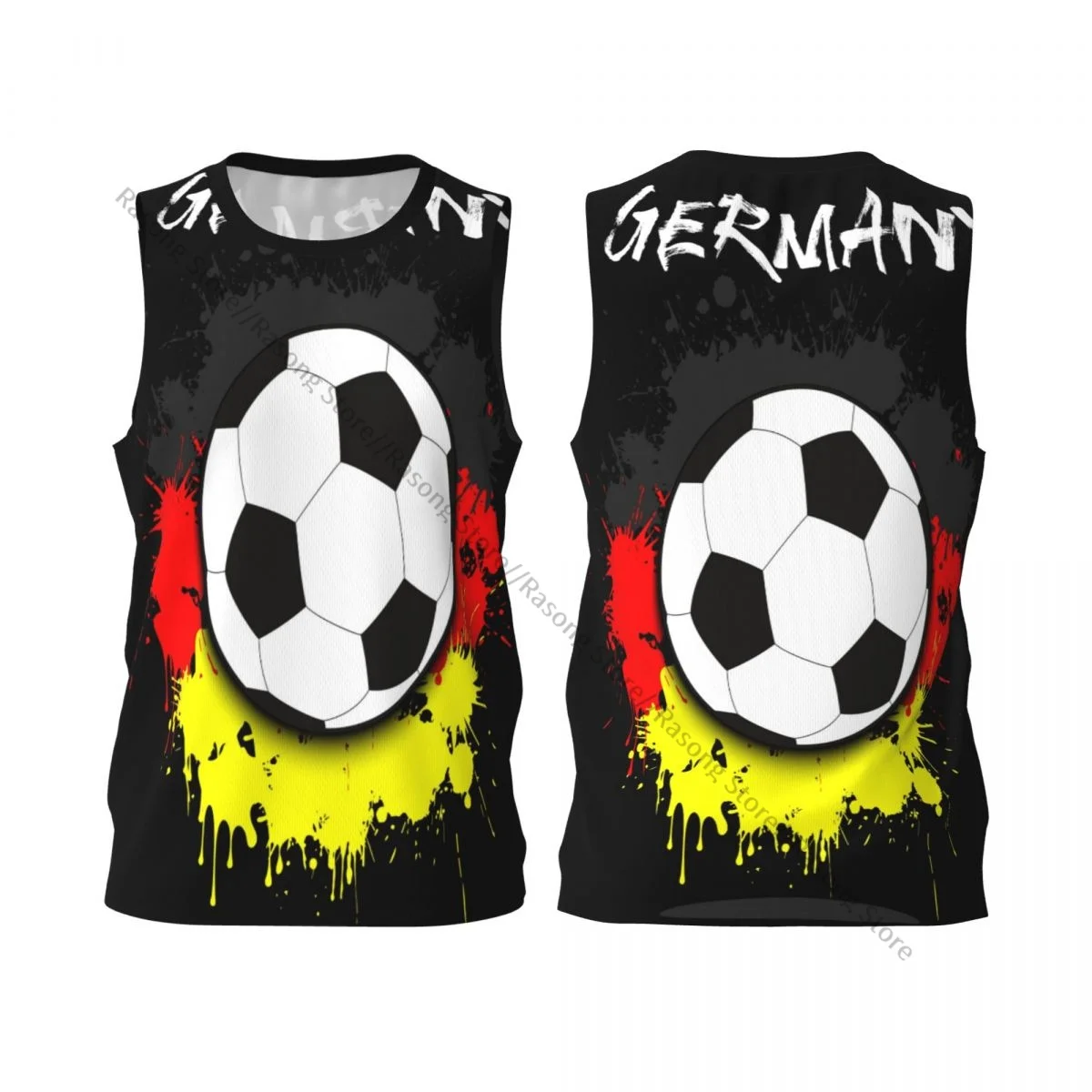 High School Basketball Jersey Germany Flag Soccer Ball Against Pattern Mens Game Movie Shirt Cosplay Clothing