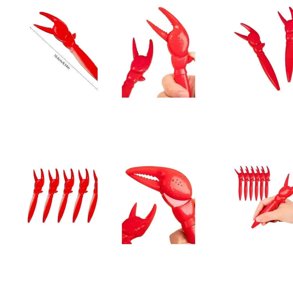 6Pcs Novelty Claw Ballpoint Pen Retractable Ballpoint Pen Write Smoothly for Kid Student Reward Stocking Fillers