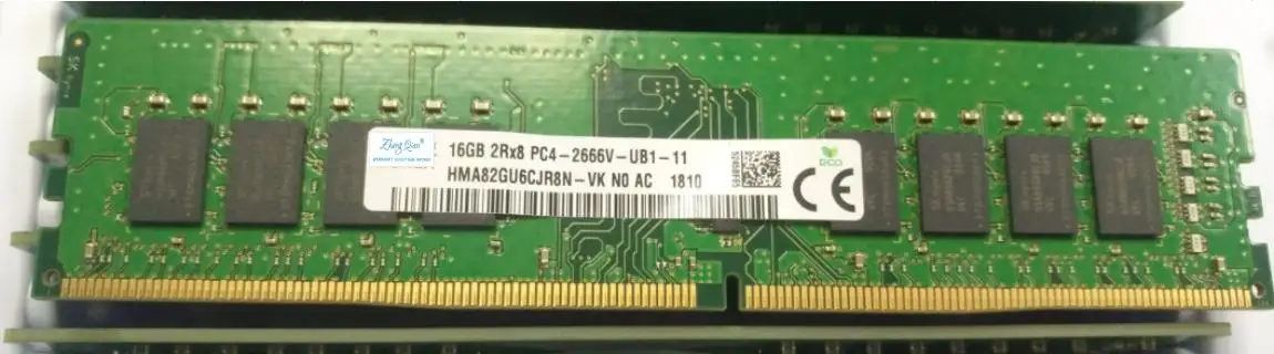 

For 8G 1RX8 PC4-2666V DDR4 2667 HMA82GU6CJR8N-VK