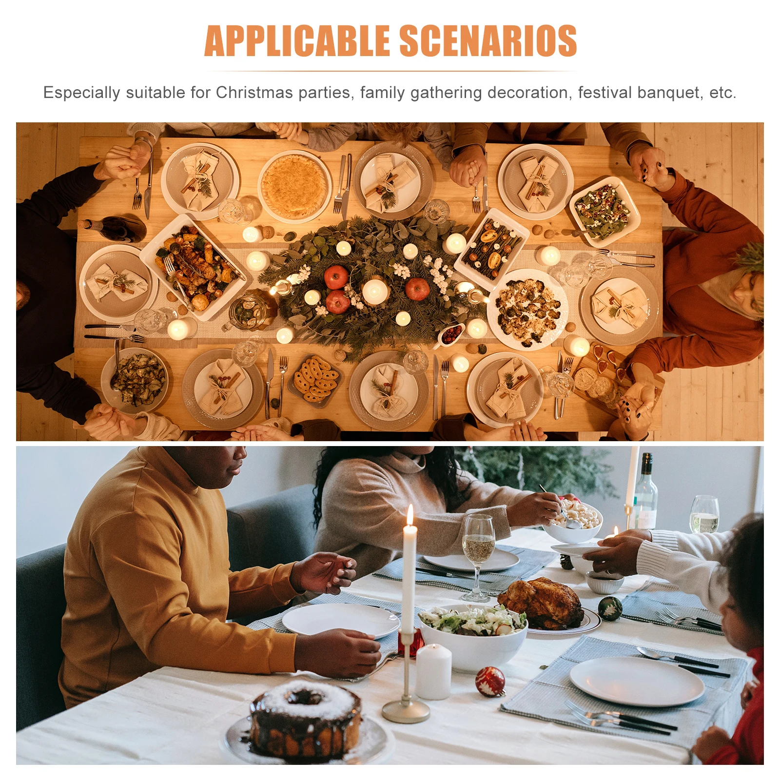 

8 PCS Five-pointed Star Knife and Fork Bag Tableware Cutlery Holding Pouch Non-woven Fabric Storage Work Bags