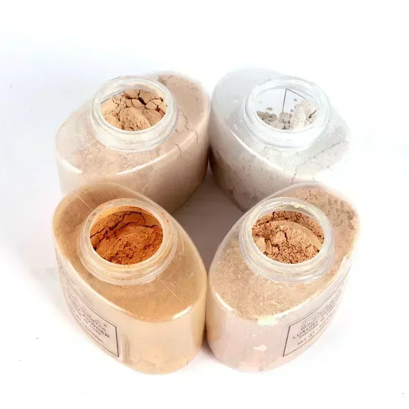 Face Brighten Smooth Loose Powder Concealer Makeup Powder Banana Powder Long Lasting Oil Control Setting Makeup