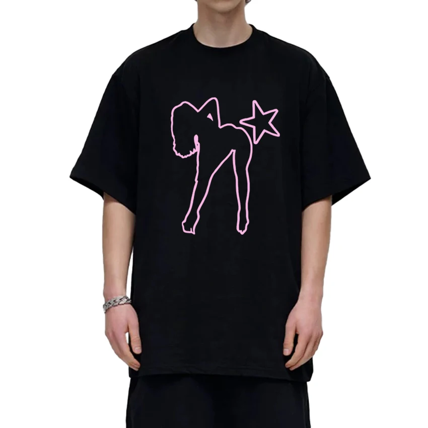 

Fashion Y2k Oversized 100% Cotton short sleeve T-shirts Summer Men Women Trend Cute Kawaii T shirt Unisex harajuku Graphic Tops