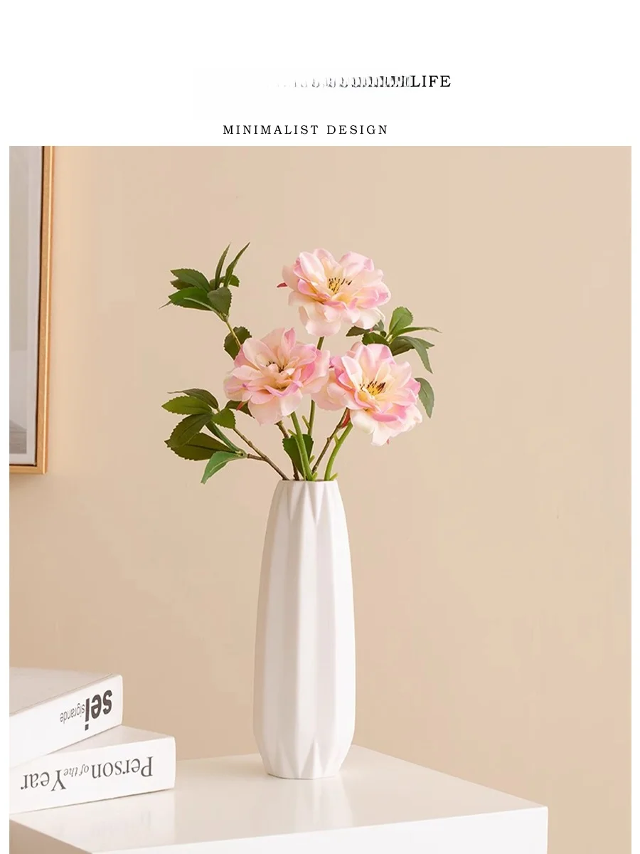 

Искусственные розы Tlife Leffy, сухоцветы, декоративные шелковые цветы для гостиной, скандинавский стиль, украшение для дома, искусственные цветы