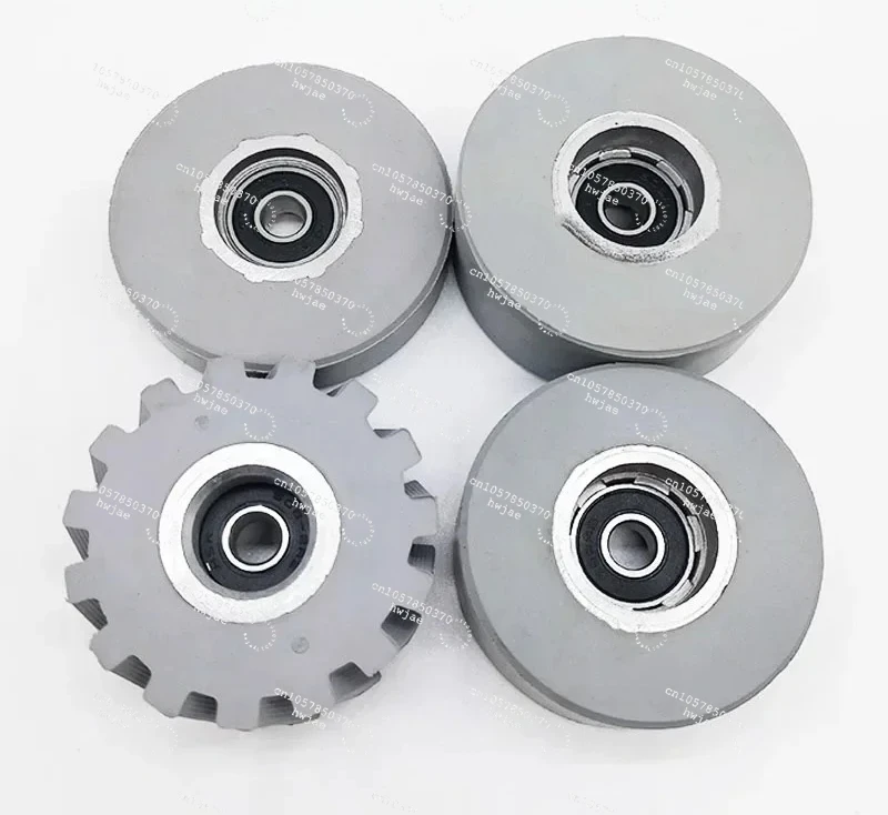 10PCS-Edge banding machine pressing wheel plane twill straight grain conveying wheel extreme woodworking machinery accessories