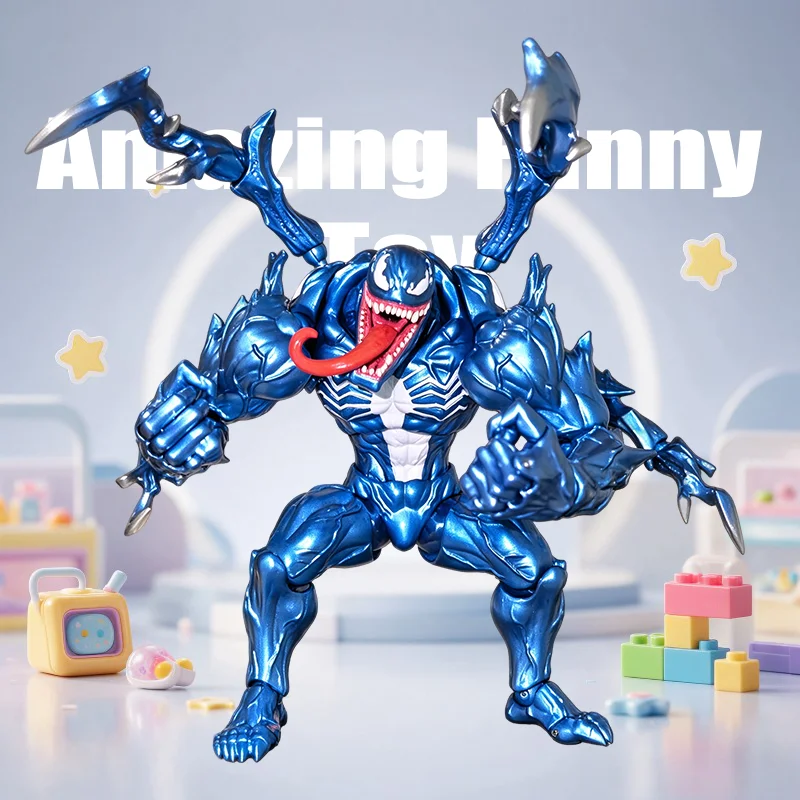 In Stock PC Toy Comic Color New Yamaguchi Style Venom Articulated Action Figure Comic Collectible Birthday & Holiday Gift