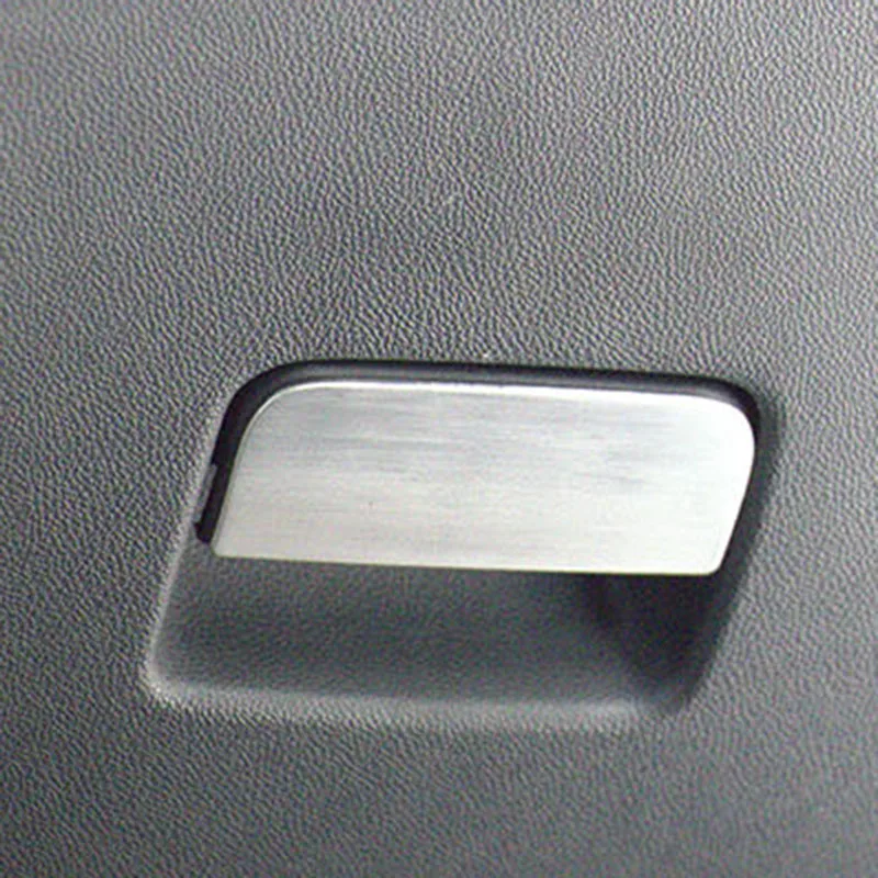 For Mitsubishi ASX Outlander Sport RVR 2011 2012 2013 2014 2015 Chrome Interior Inner Glove Box Cover Badge Sequin Trim Garnish