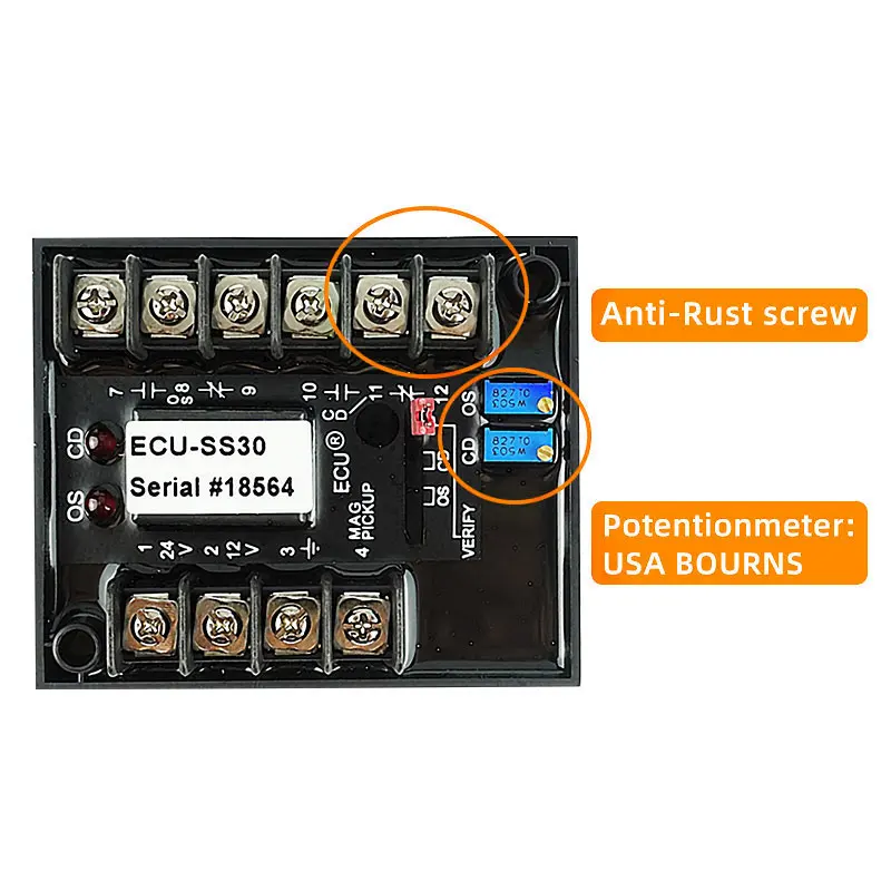 

Контроллер генератора, переключатель скорости двигателя ECU ECU-SS30