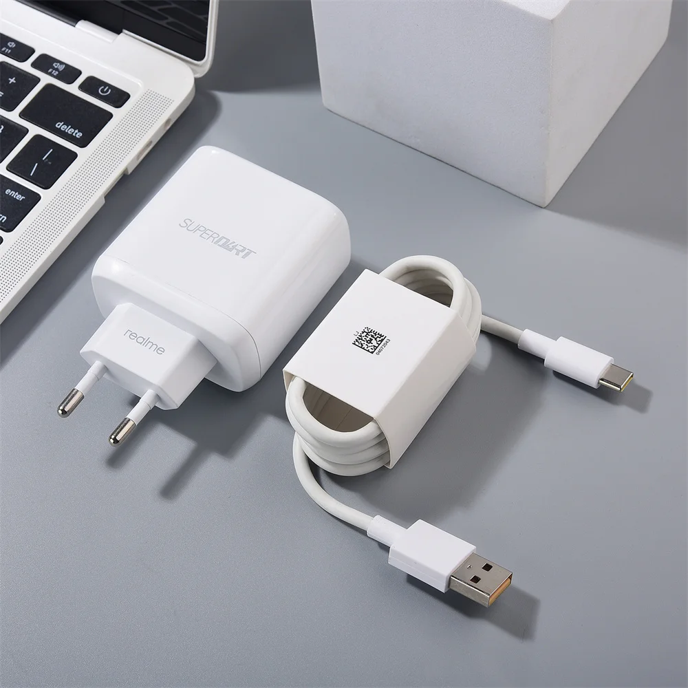 New Realme GT Master Edition GT2Pro Neo2 65W SuperVooc Fast Charger EU/US QC4.0 USB Power Adapter For Realme 8 8i 9 X7Pro OPPO - náhled 6