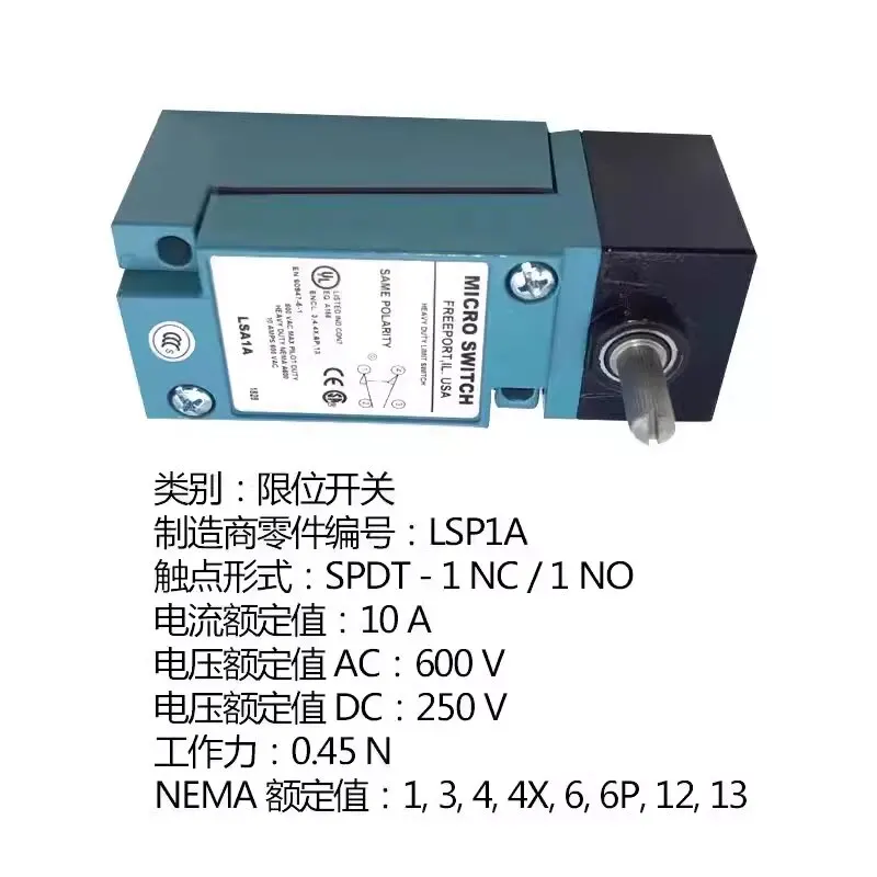 ORIGINAL HONEYWELL LIMIT SWITCH LSA1A LSA7L LS3A3K LSP1A LSR1A D1F