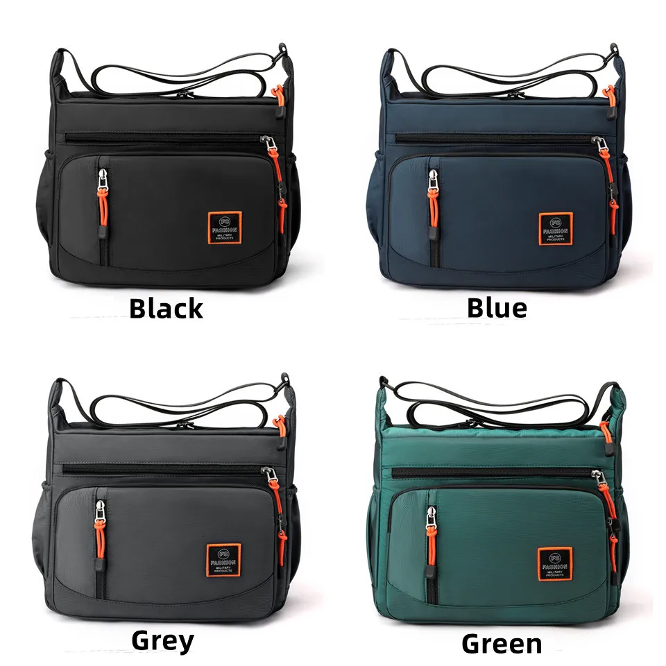 Nylon Men Crossbody Bags Waterproof Tote Male Top-handle Bags Handbags High Quality Tote Casual Shoulder Bag