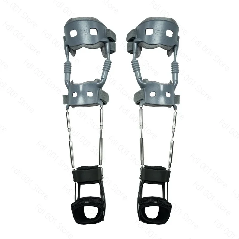 Leg Exoskeleton Assisted Walker Knee Ankle Leg Weakness Adjustable Brace for The Elderly