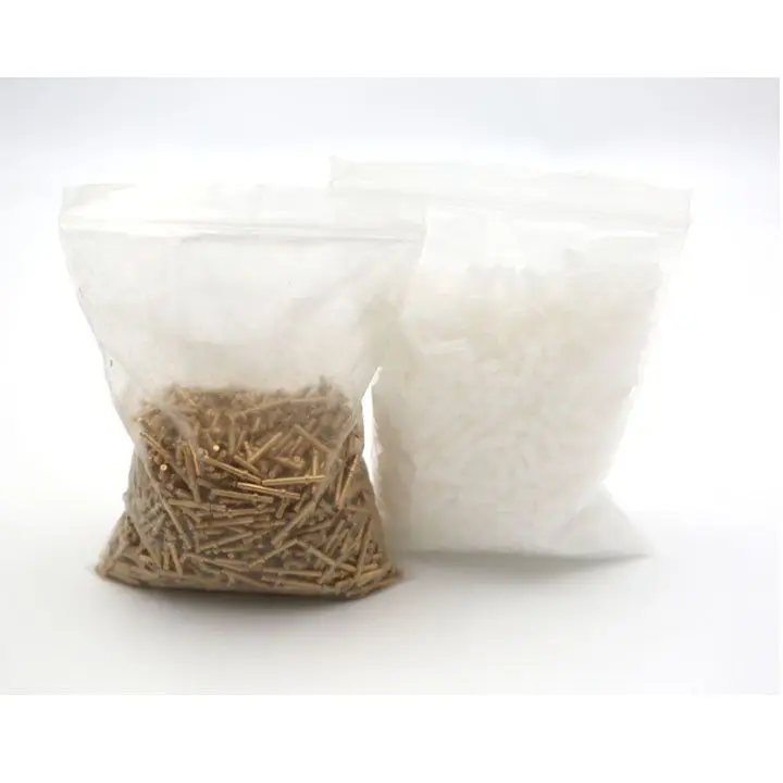 1000pcs Lab Technician Pure Copper Sleeve Nail Copper Plated Sleeve Nail Technician Consumables s