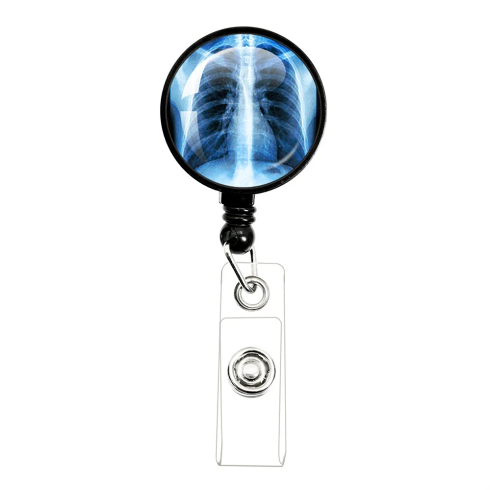 Retractable Badge Reel Convenient To Carry Smooth General Firmly X-ray Badge Scroll Easy To Use Environmental Protection