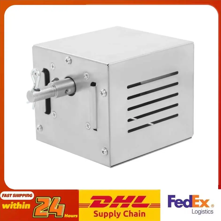 Moteur de rôtissoire 25W 220V, moteur de rôtissoire 2,5r/min, moteur de Barbecue, couple 80-100kg, moteur de gril, fêtes d'extérieur