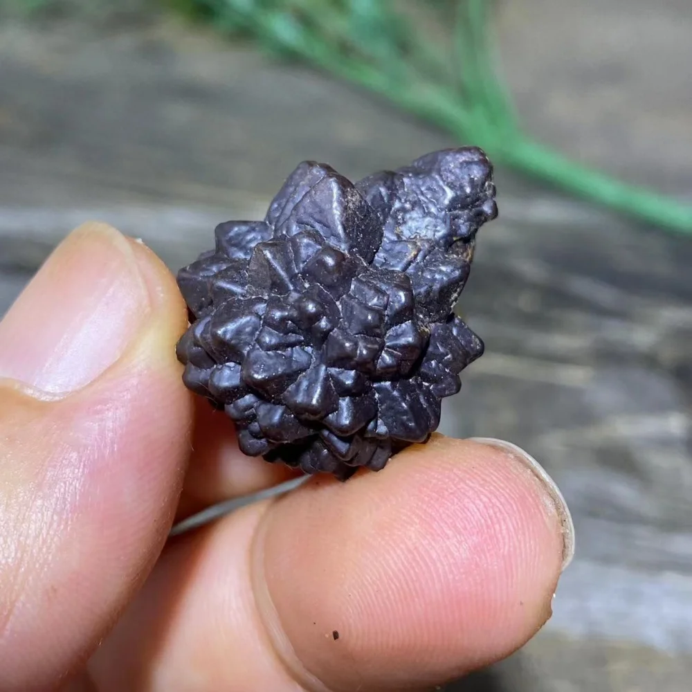 Crystal Natural Hematite Egypt Prophecy Stone Quartz Gemstones Geode Garden Minerals Specimen Wicca Spiritual Home Decoration