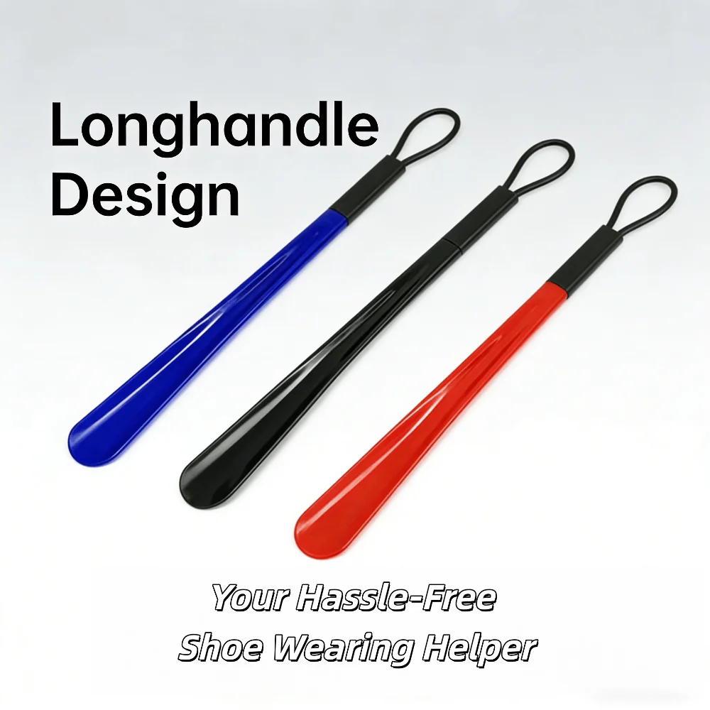 Extra Long Shoe Horn No Bend ABS Non-Slip Durable Shoe Helper for Elderly Pregnant Women Men Boots High Heels Hanging Shoehorn image 5
