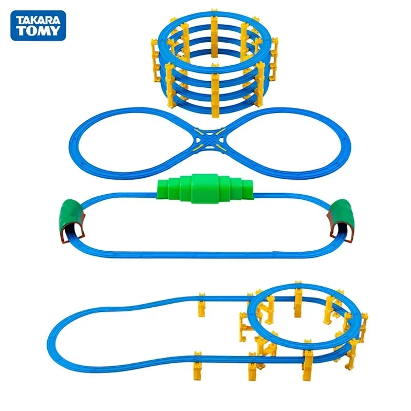 TAKARA TOMY Tomica Plarail DIY JR Series Railway Track Accessories Designs Model Creative Collage Toys Gift for Children Boys