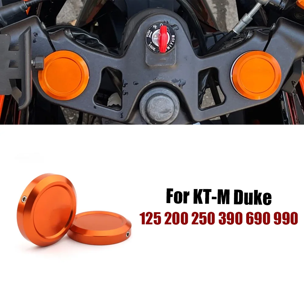 

CNC Front Fork Cover Shock Absorber Cap For KT/M K-TM Duke 125 200 250 390 690 990 1090 1190 1290 2013-2020 2019 2018 2017 2016