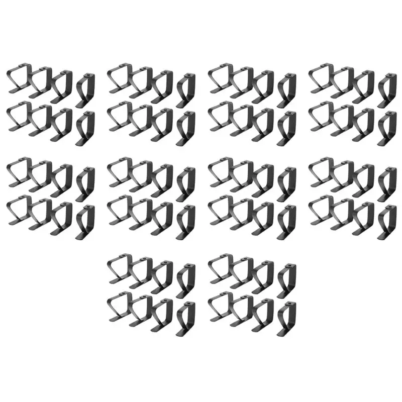 

Зажимы для скатертей ABVJ-80, черные, регулируемые, противоскользящие, для пикника, фиксаторы для скатертей