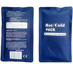 Riutilizzabile 2-in-1 Hot Cold Compress Bag Athletic Neck Shoulder ginocchio gomito Ice Pack dolori muscolari borse di raffreddamento Bodycare