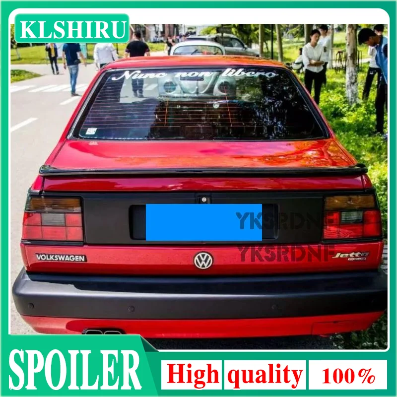 Alerón Trasero con Aspecto de Fibra de Carbono para Volkswagen Jetta MK2 1994-2002, Alerón para Maletero, Decoración Exterior para Automóvil, Tuning